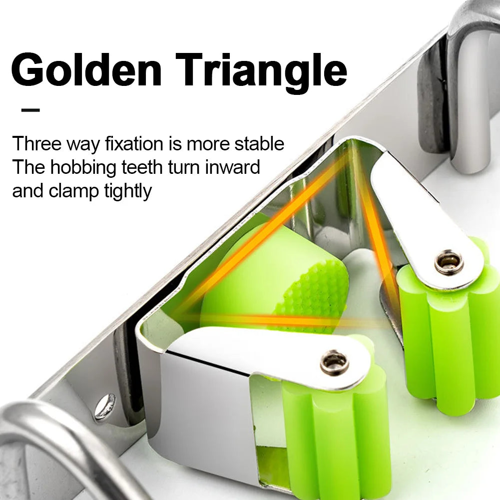 Suporte Organizador de Vassouras e Rodos em Inox – Gancho de Parede para Cozinha e Banheiro