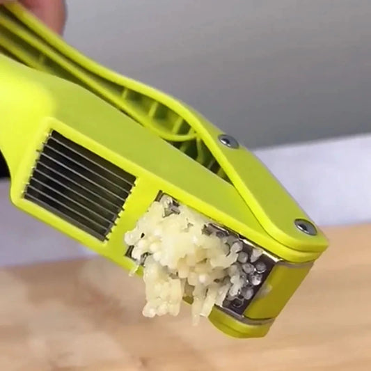 Amassador e Fatiador de Alho 2 em 1 – Mais Sabor e Agilidade na Sua Cozinha