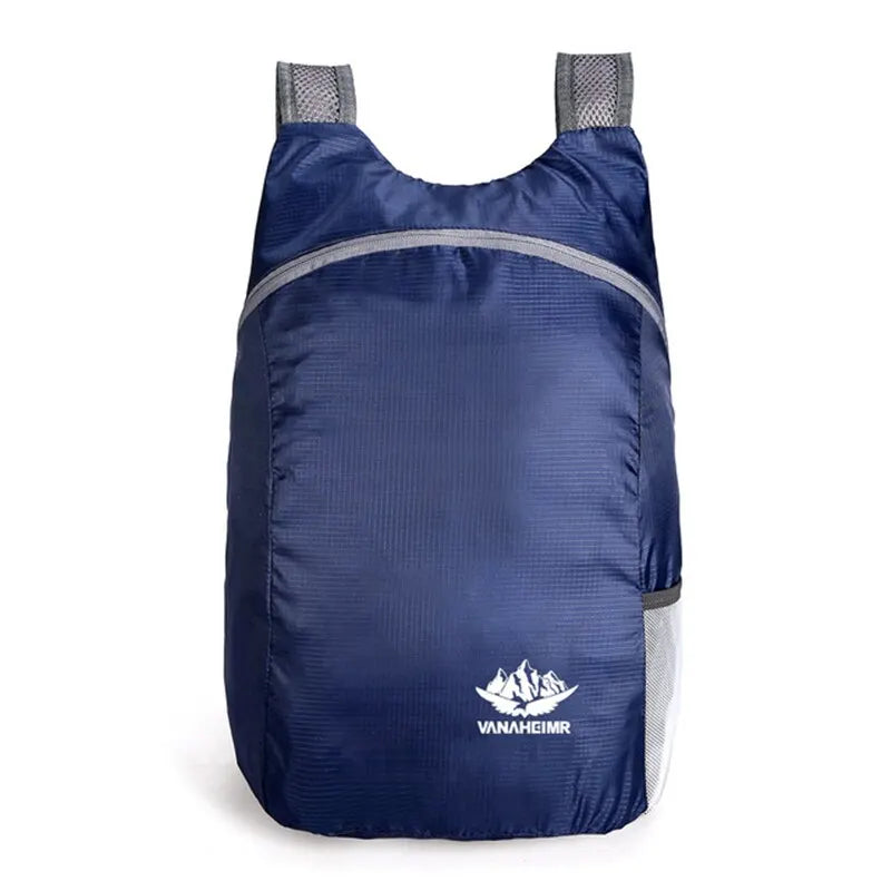 Mochila leve dobrável - Bolsa impermeável para atividades ao ar livre para caminhadas, viagens e uso diário.