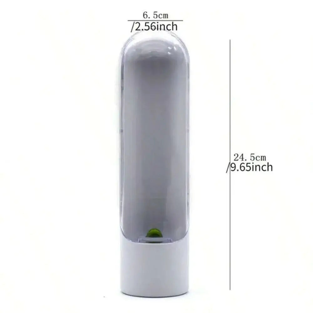 Recipiente de armazenamento Herb Saver, recipiente para ervas frescas, baunilha, vegetais, garrafa de preservação fresca para geladeira.