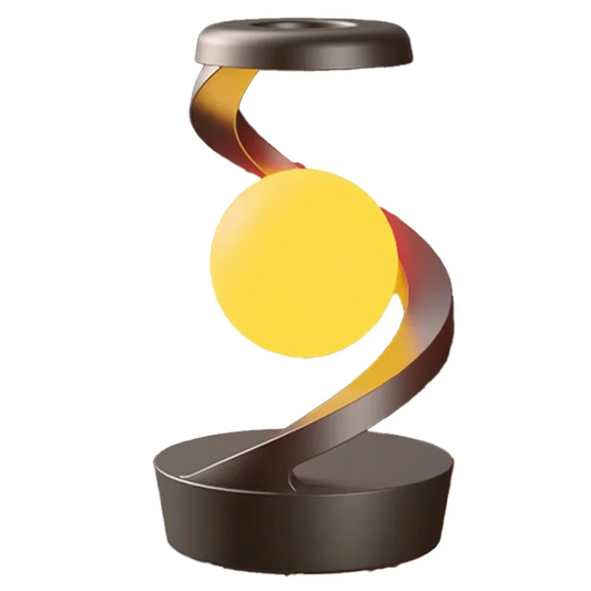 Luz Noturna LED Levitante 360° – Decoração Sofisticada com Carregador Sem Fio