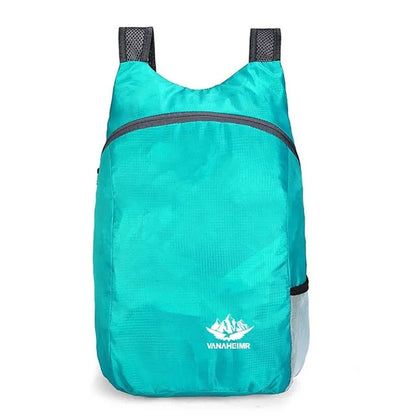 Mochila leve dobrável - Bolsa impermeável para atividades ao ar livre para caminhadas, viagens e uso diário.
