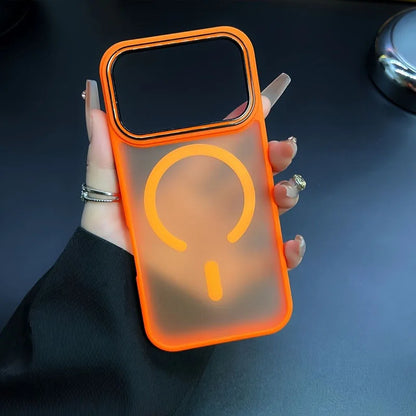 MagLux Shield – Capa Magnética Matte para iPhone