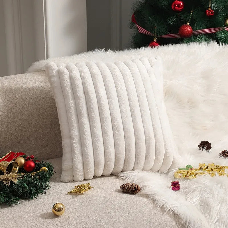 Capa de Almofada Aconchego Listrado – Elegância e Conforto para Sua Sala