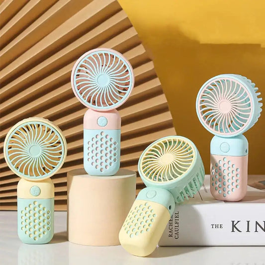 Novo ventilador portátil de carregamento 2025 – Mini USB Pocket Breeze.