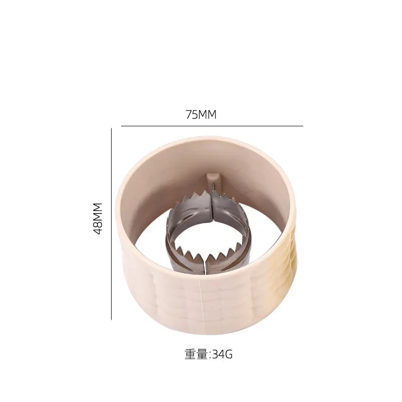 Descascador de milho rotativo – Ferramenta separadora de grãos de milho em aço inoxidável.