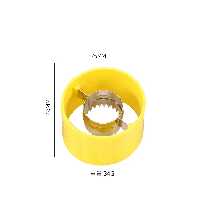 Descascador de milho rotativo – Ferramenta separadora de grãos de milho em aço inoxidável.