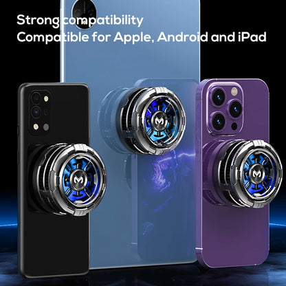 MEMO CX08 Cooler de alta potência para celular com braçadeira e ímã.