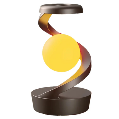 Luz Noturna LED Levitante 360° – Decoração Sofisticada com Carregador Sem Fio