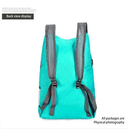 Mochila leve dobrável - Bolsa impermeável para atividades ao ar livre para caminhadas, viagens e uso diário.