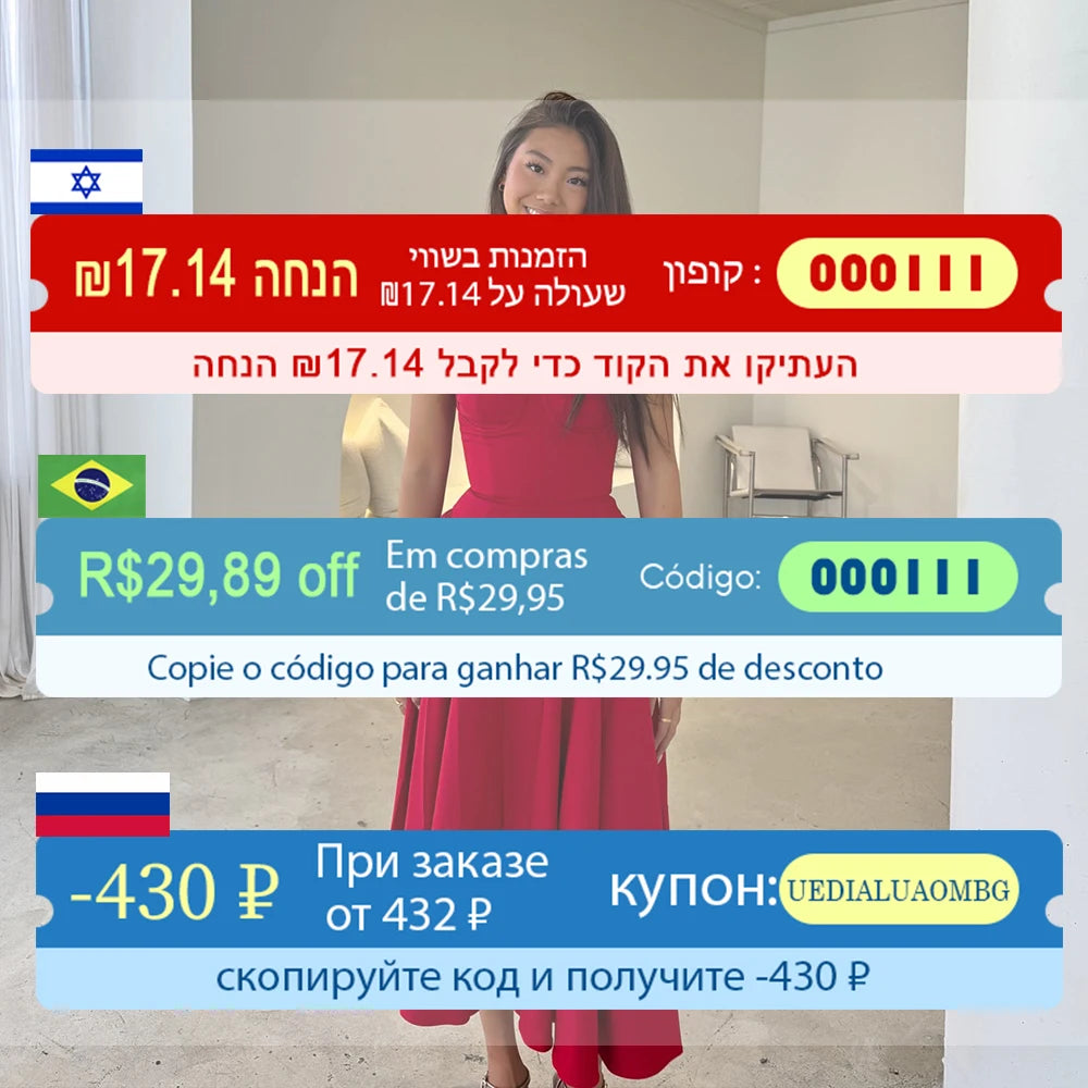 Vestido elegante de alças finas – azul marinho feminino estilo midi para festa.